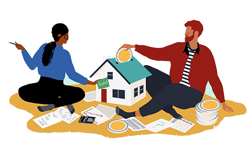 Pay higher down payments